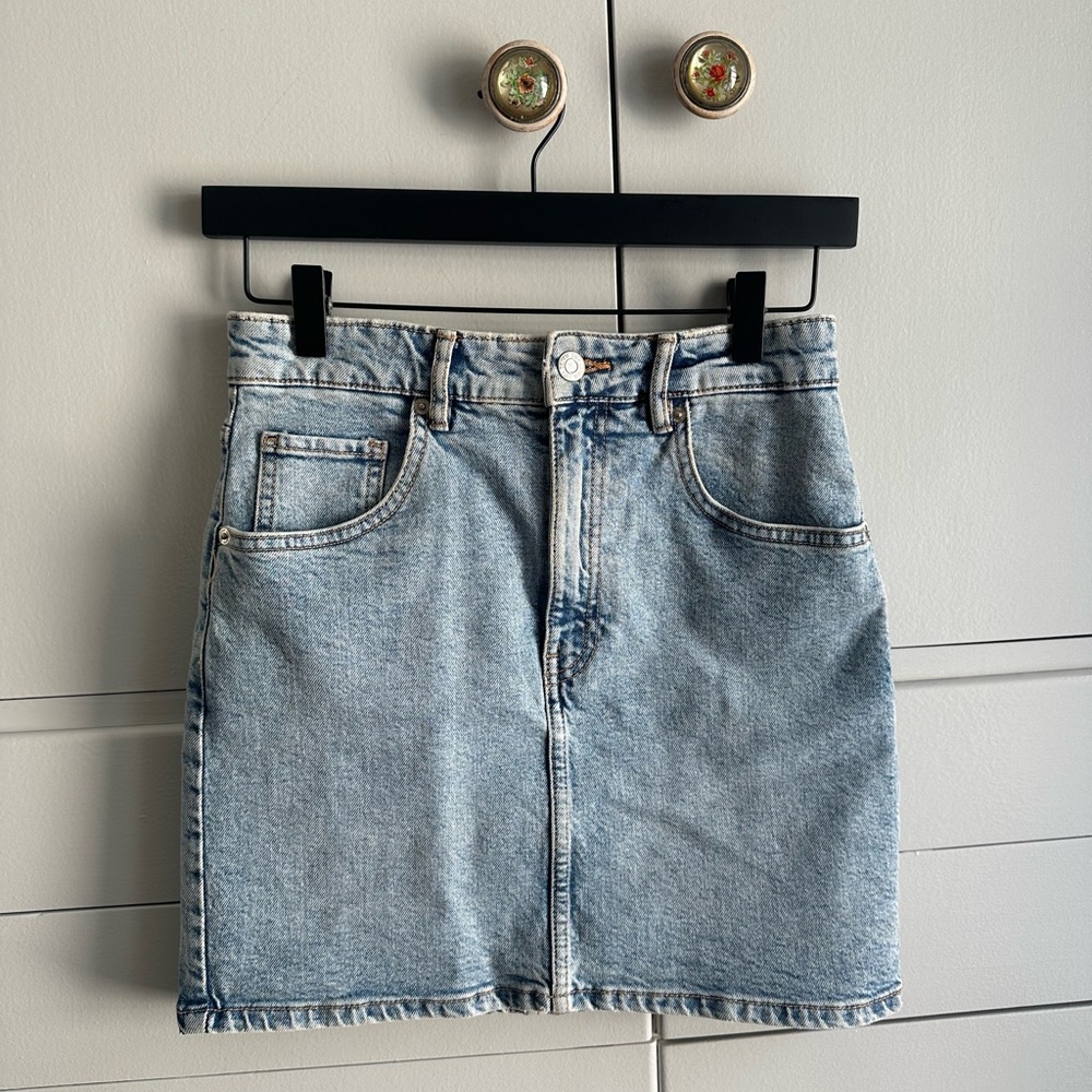 Zara Denim Mini Skirt